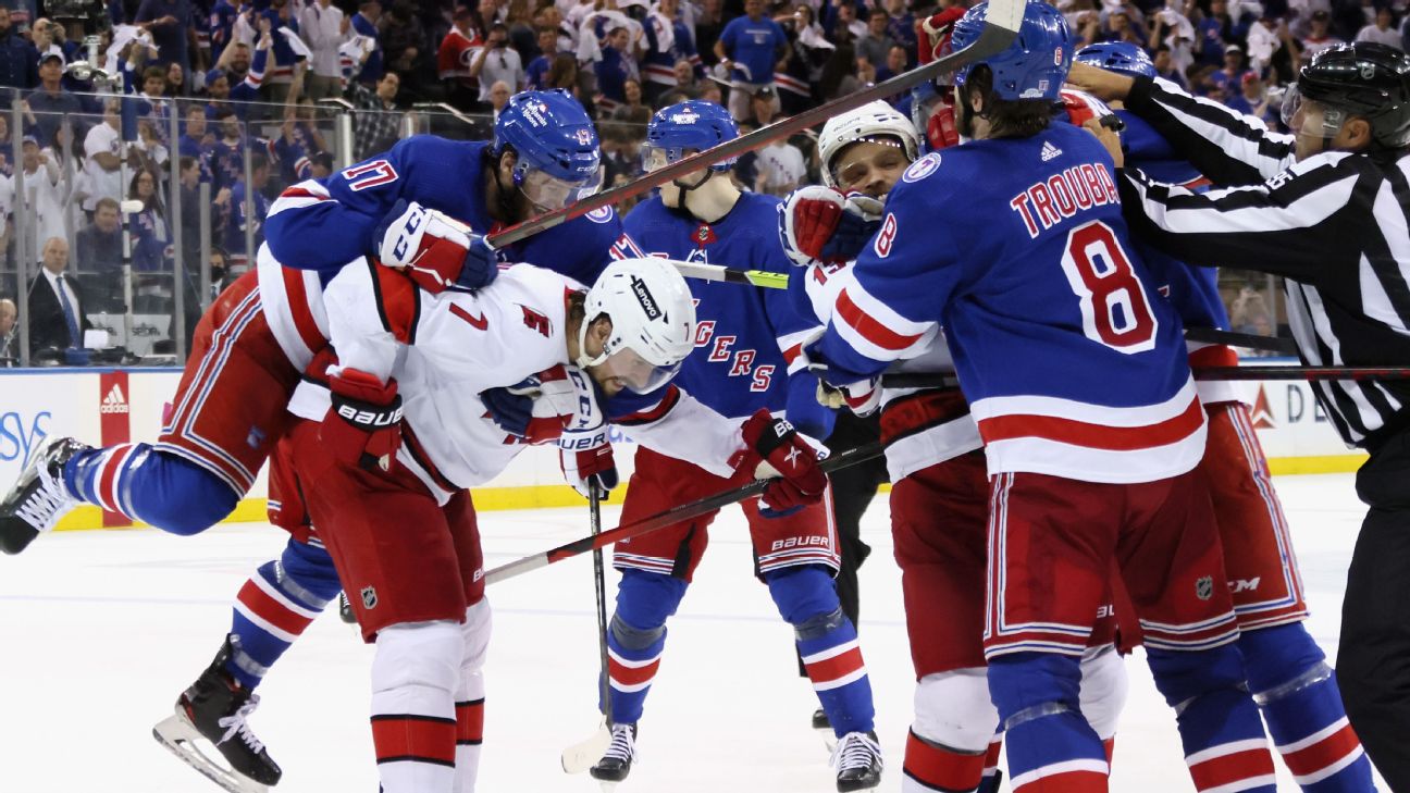 Rangers winger Ryan Reaves discovers the history behind the family