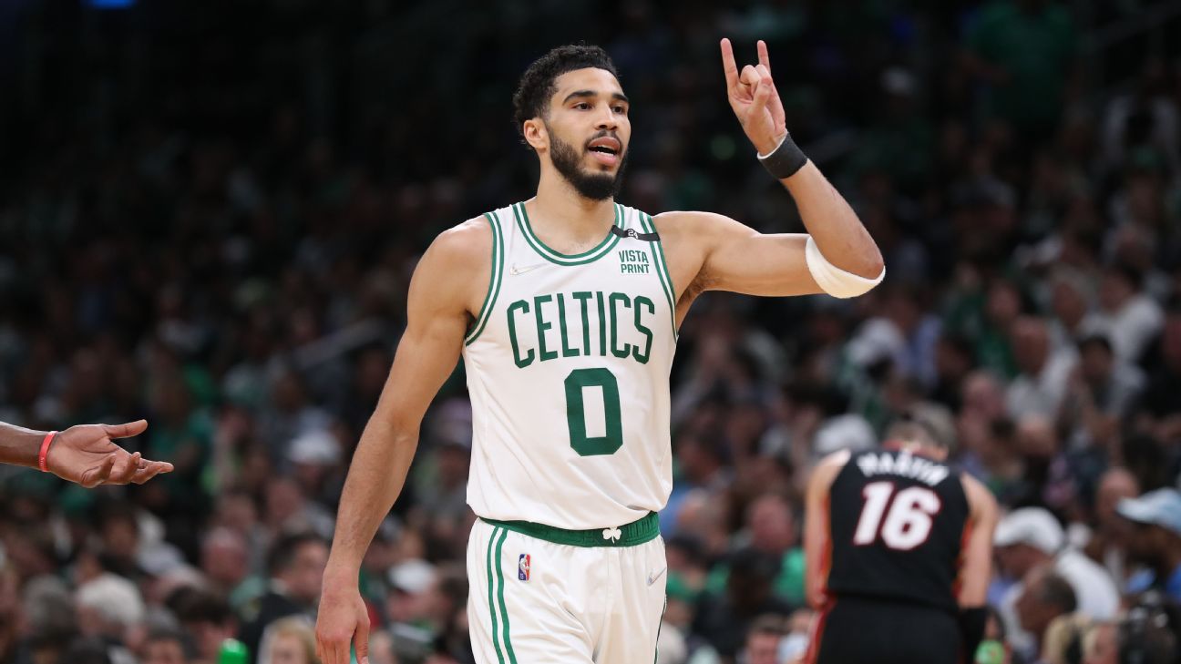 Jayson Tatum is now the second Celtics player with 500 points in