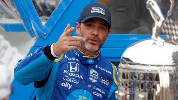 Earth's worst retiree: Jimmie Johnson revved up for Indy 500 debut