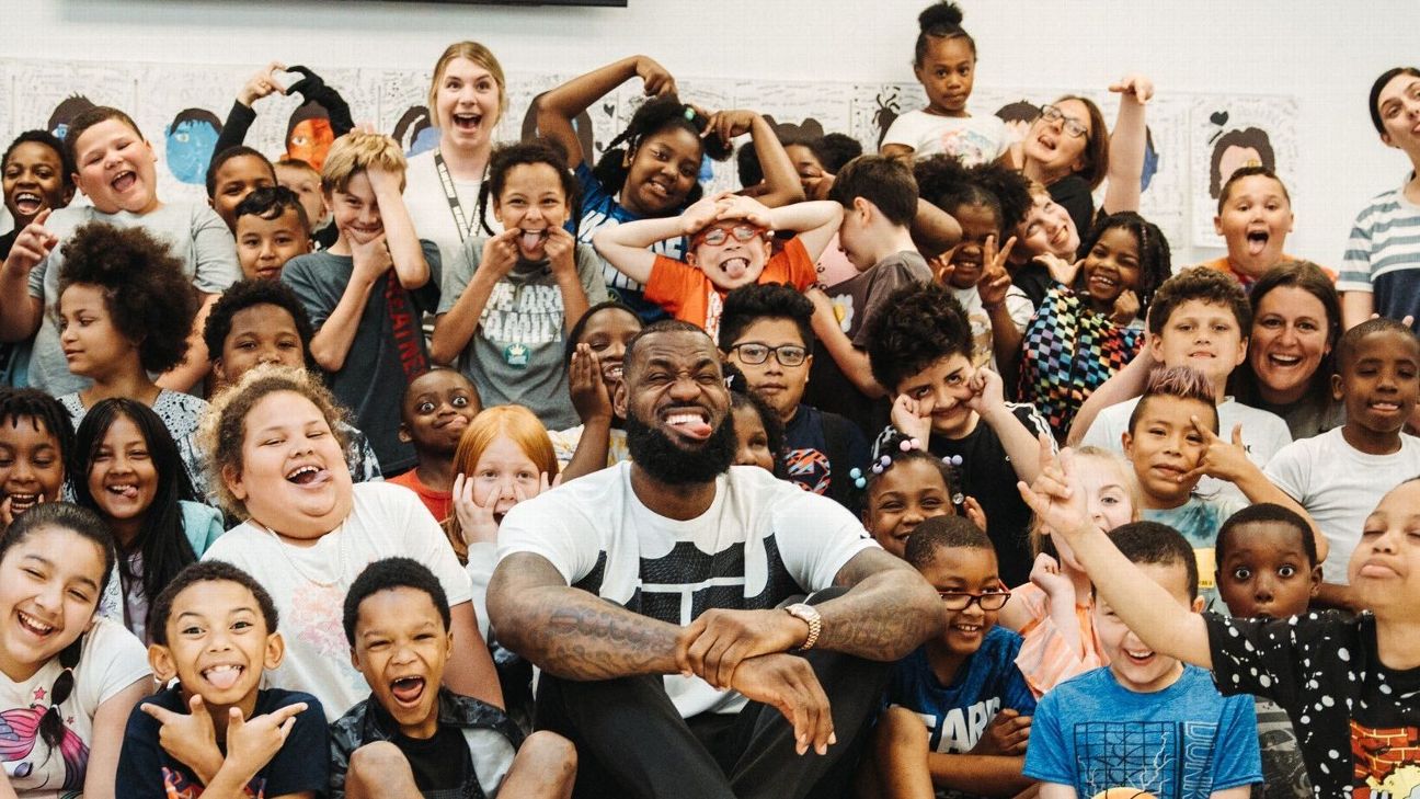 LeBron James opened a public school for at-risk kids in Akron 