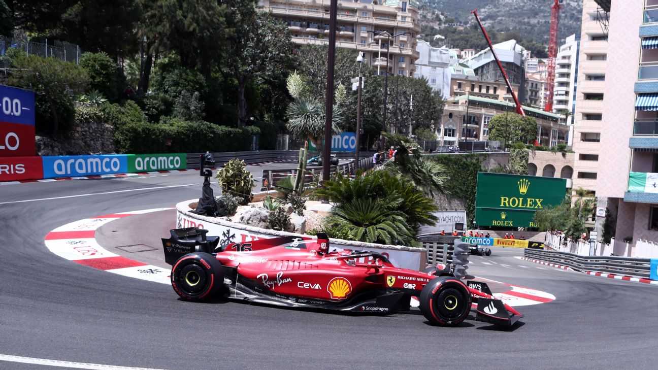 F1 Monaco Grand Prix - Formula One race through the city streets