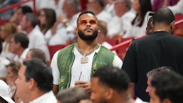 Sideline stars: Aaron Donald, Brooks Koepka in attendance for Celtics-Heat Game 7