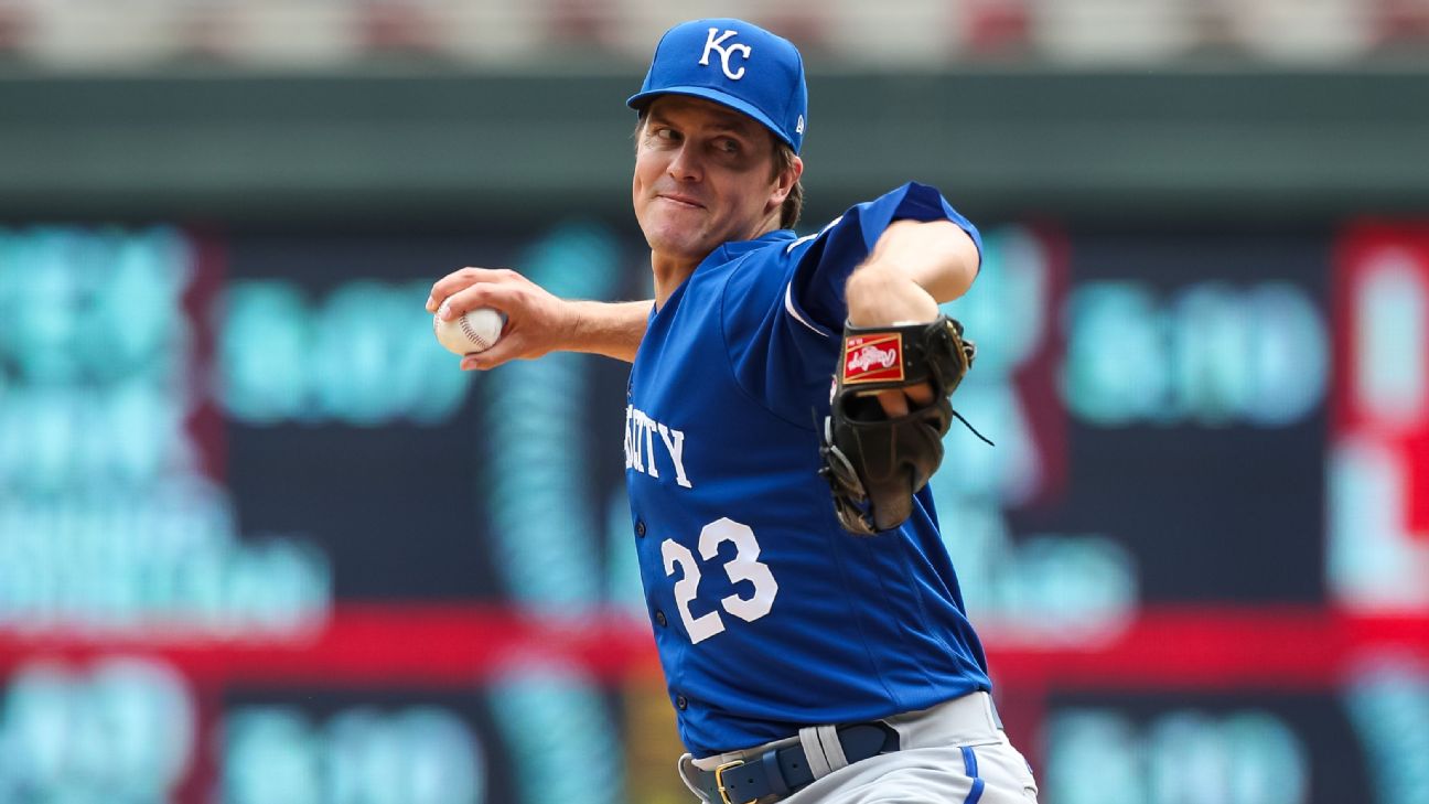 Zack Greinke, Royals share evolution over long MLB career