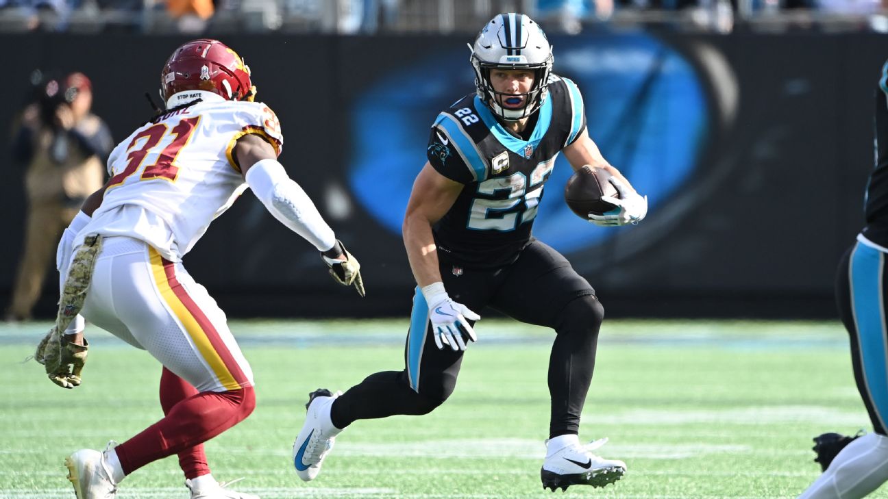 NFL legend Marshall Faulk said that Christian McCaffrey is a better version  than him