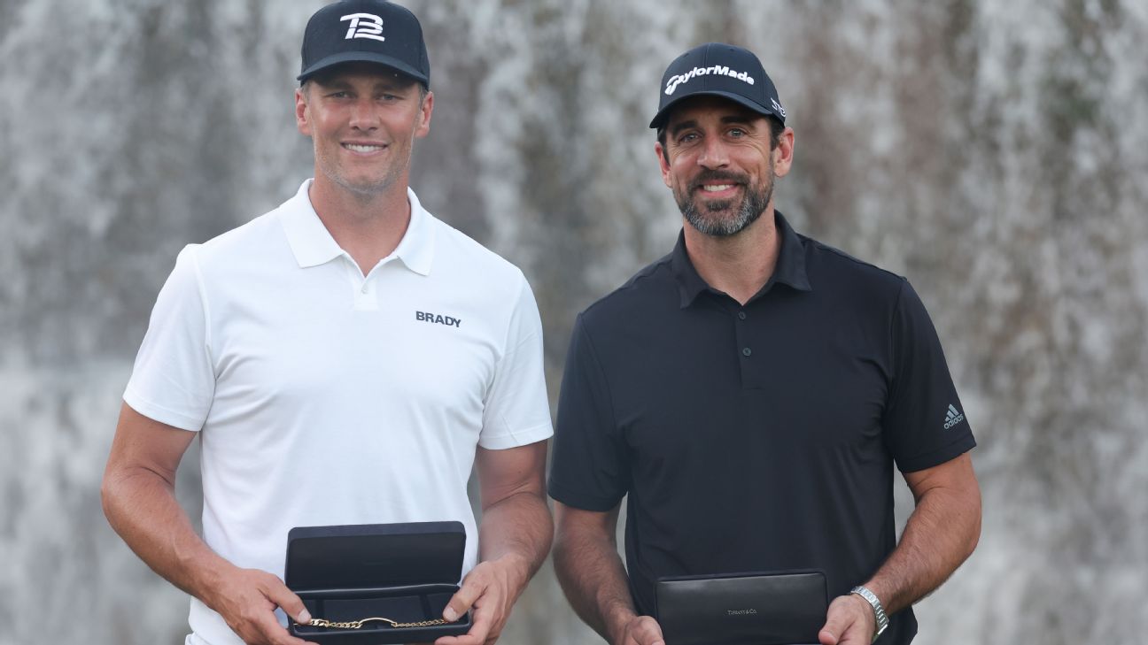 Tom Brady and Aaron Rodgers to face Patrick Mahomes and Josh Allen in next  installment of 'The Match', Golf News and Tour Information