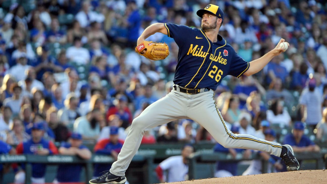 Brewers' Aaron Ashby could miss season with shoulder surgery