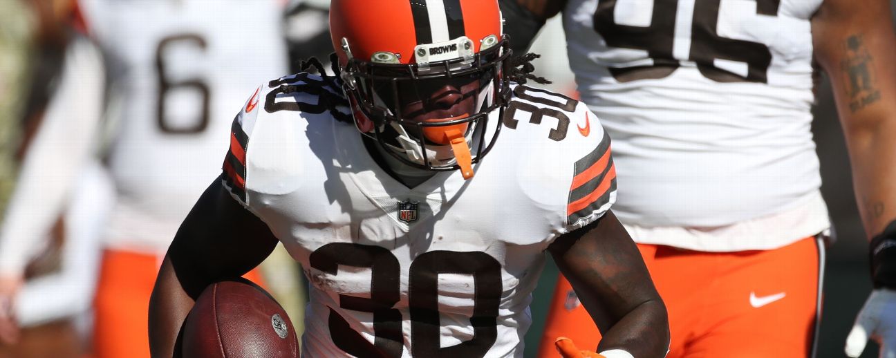 Browns Lose RB D'Ernest Johnson in Free Agency - Sports4CLE, 3/22/23 