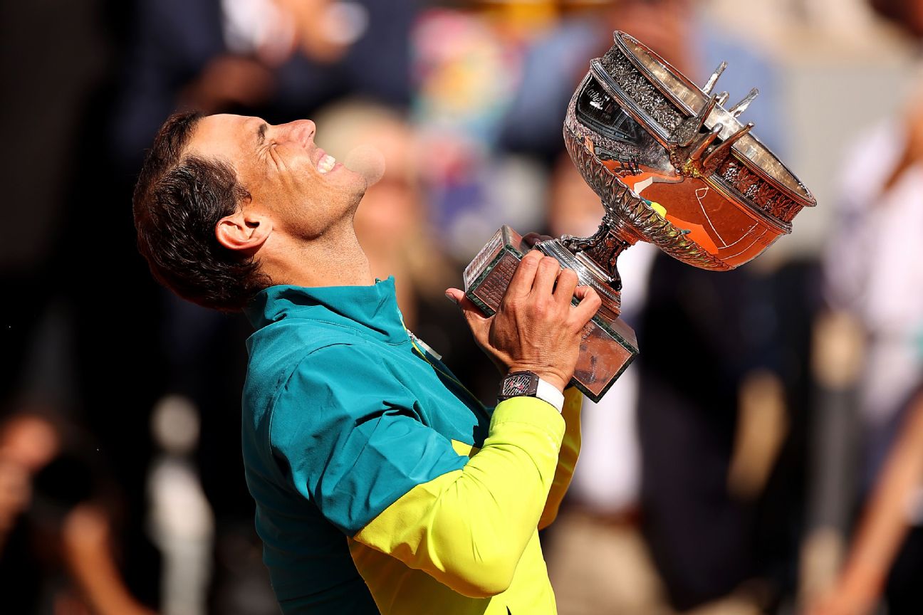 King of Clay: Numb foot fails to stop Rafael Nadal winning 14th French Open  tennis title