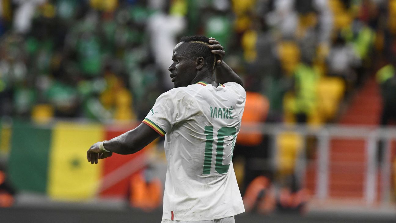 Senegal espera por Mané, que se recupera de lesão