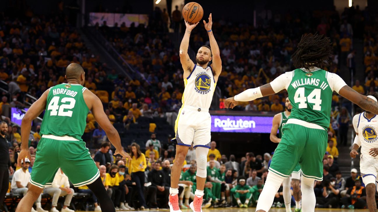 Confira situação de Stephen Curry para jogo contra Boston Celtics - Quinto  Quarto