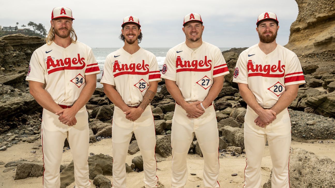 Los Angeles Angels unveil City Connect jerseys based on beach and