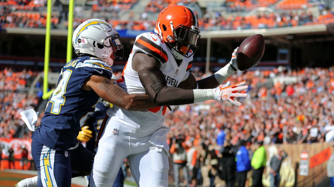 Watch David Njoku make possibly the Browns' catch of the year to tie the  game vs. the Buccaneers 