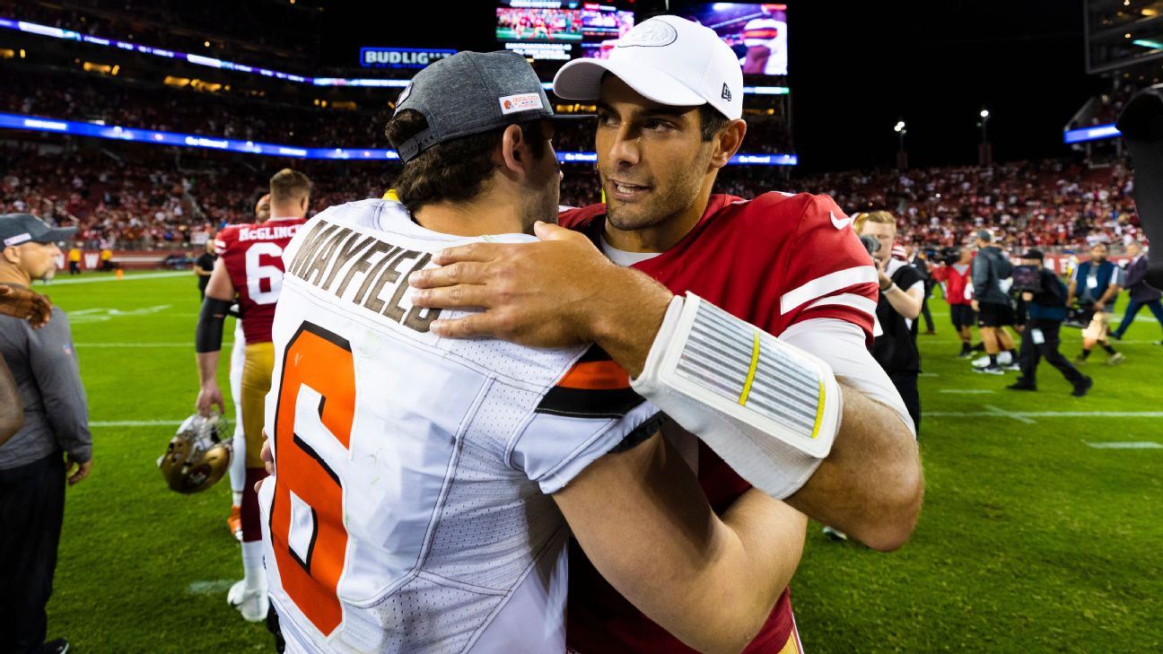 Would Jimmy Garoppolo Be Better Fit For Seattle Seahawks Than Baker  Mayfield?