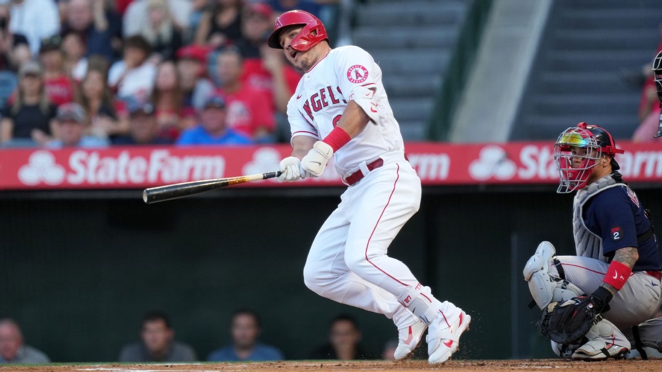 Trout hits 39th HR, Angels beat Texas 8-3 for 7th straight W - Seattle  Sports