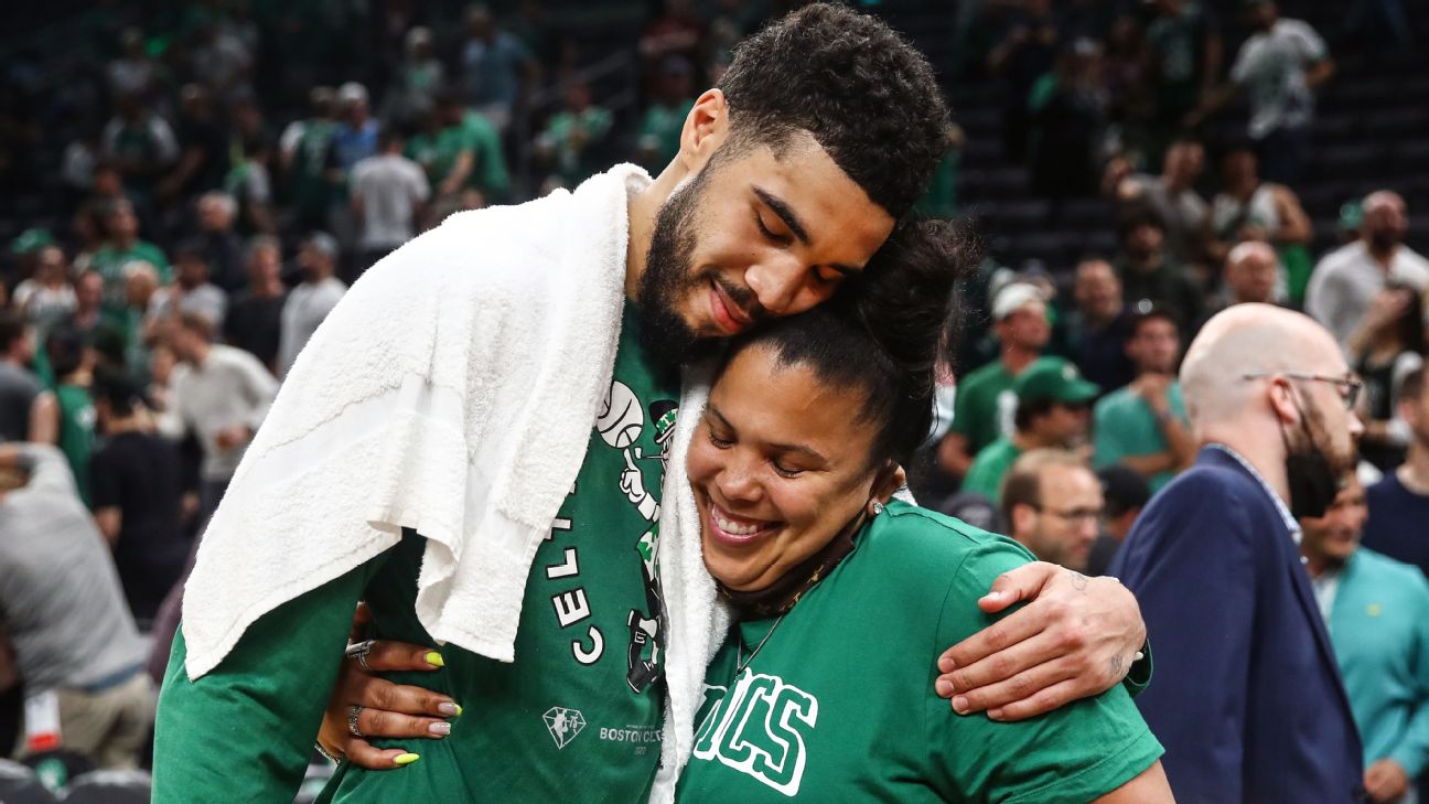 Jayson Tatum: 'She always believed that I would get to where I am'