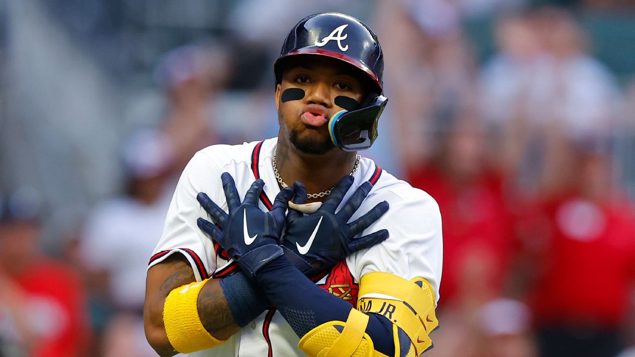 Atlanta Braves star Ronald Acuna Jr. channels LeBron James and Trae Young  with home run celebrations - ESPN