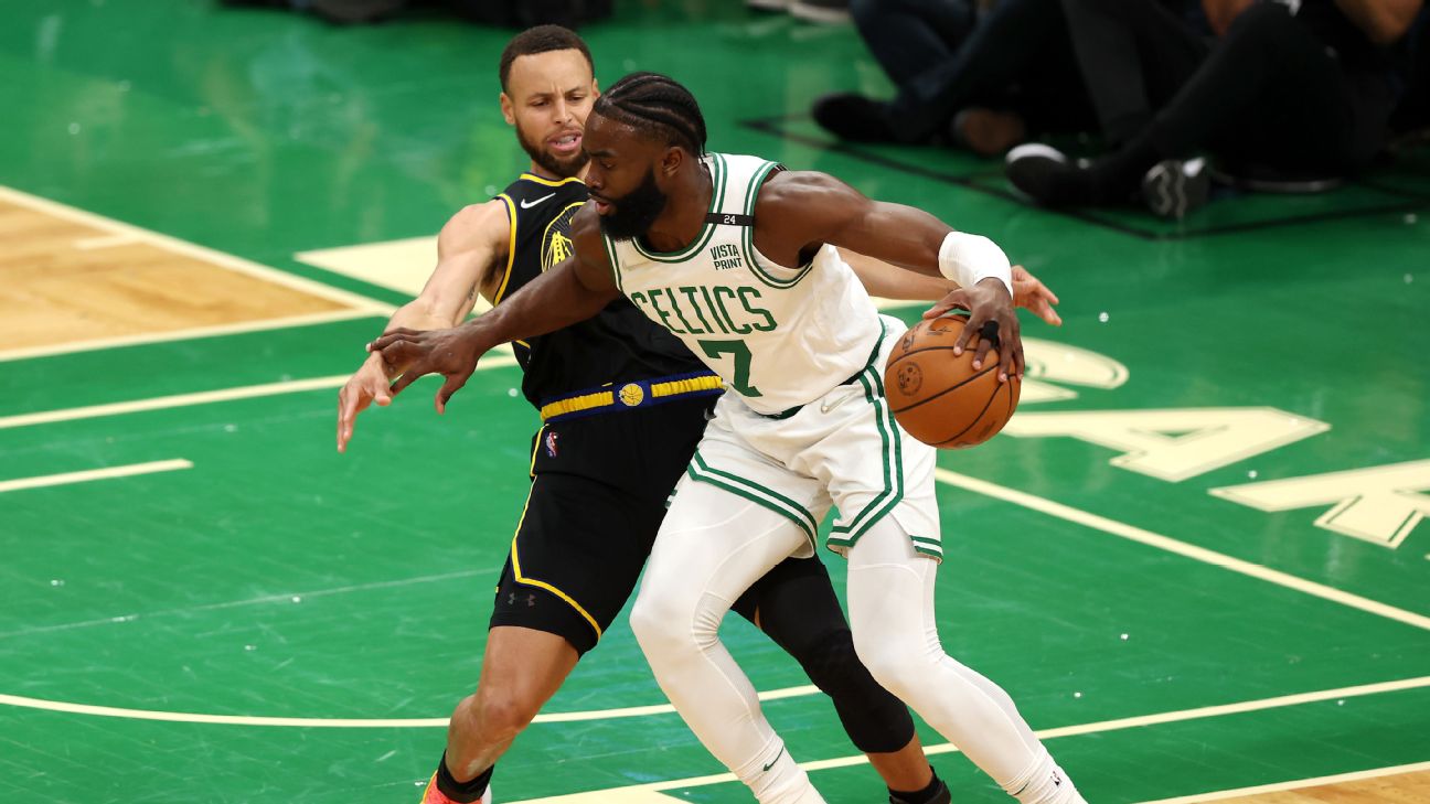 NBA Finals: Warriors bounce back to blow out Celtics in Game 2