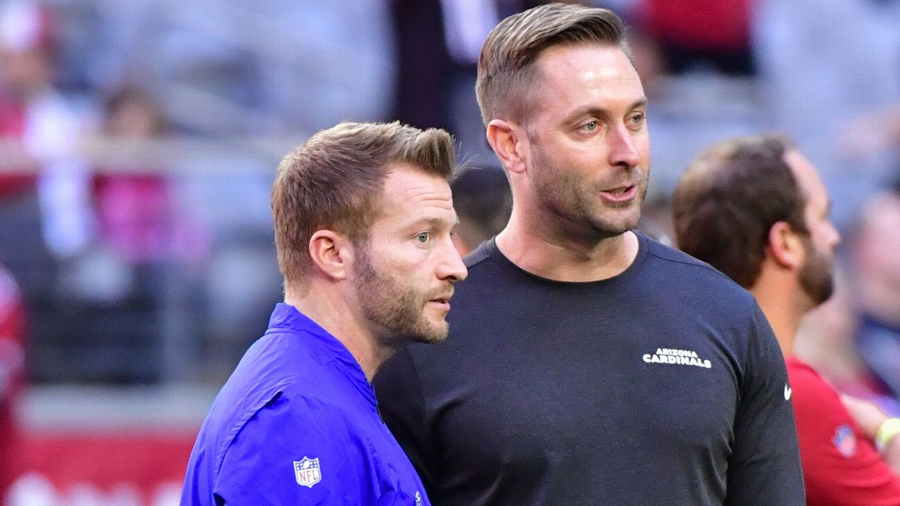 Cardinals coach Kliff Kingsbury enjoyed his time with the Patriots