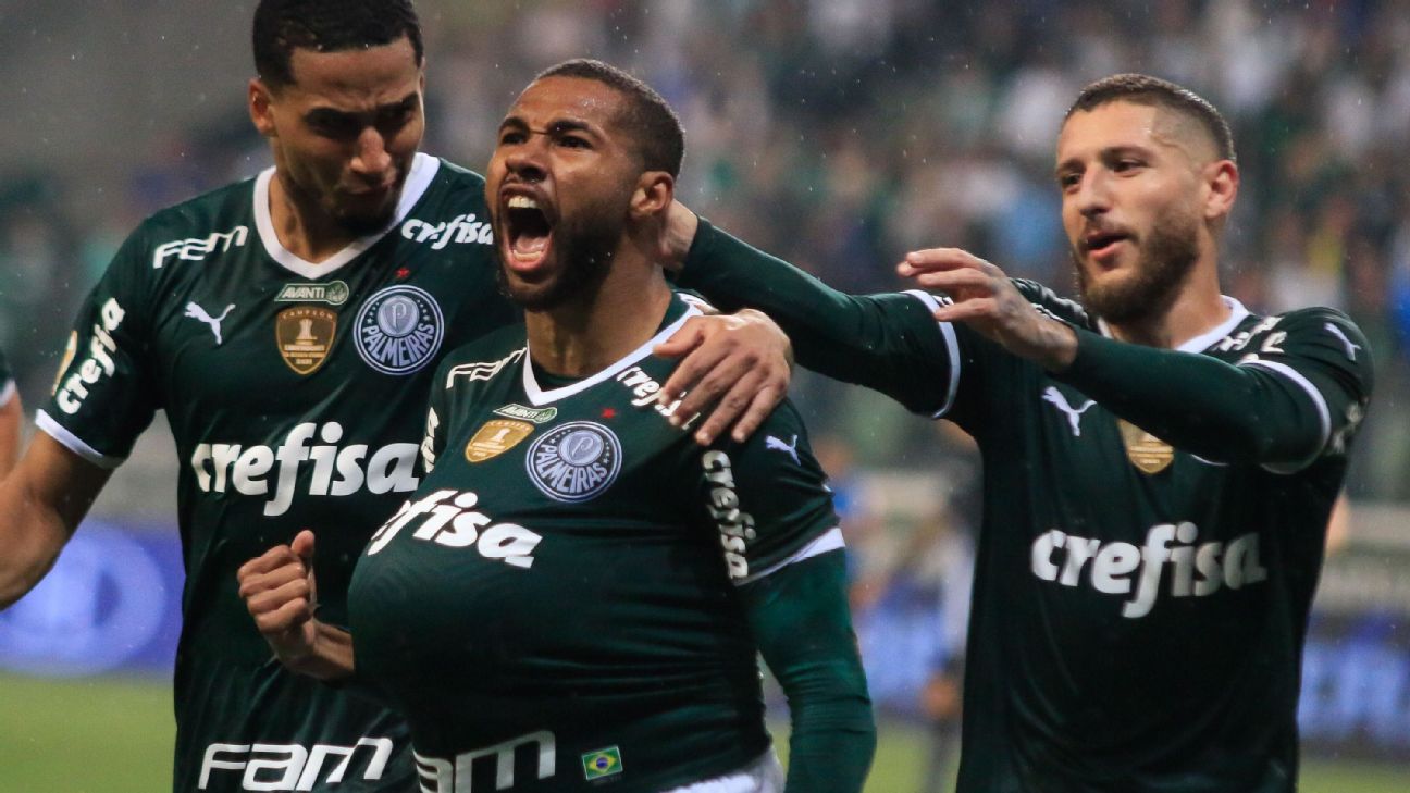 Vasco, Bahia e Cruzeiro disputam atacante Wesley, do Palmeiras