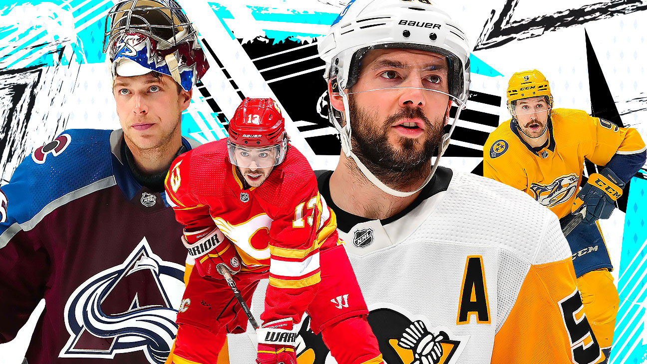 2022 NHL freeagency rankings Top options, best values, boomorbust