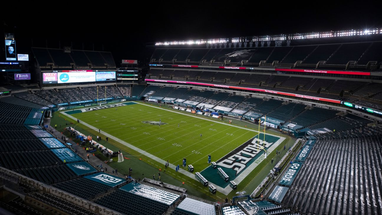 Philadelphia Eagles Exterior at Lincoln Financial Field