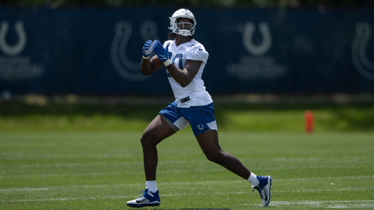 Indianapolis Colts 'feel good' about tight ends after adding rookie Jelani  Woods - ESPN - Indianapolis Colts Blog- ESPN