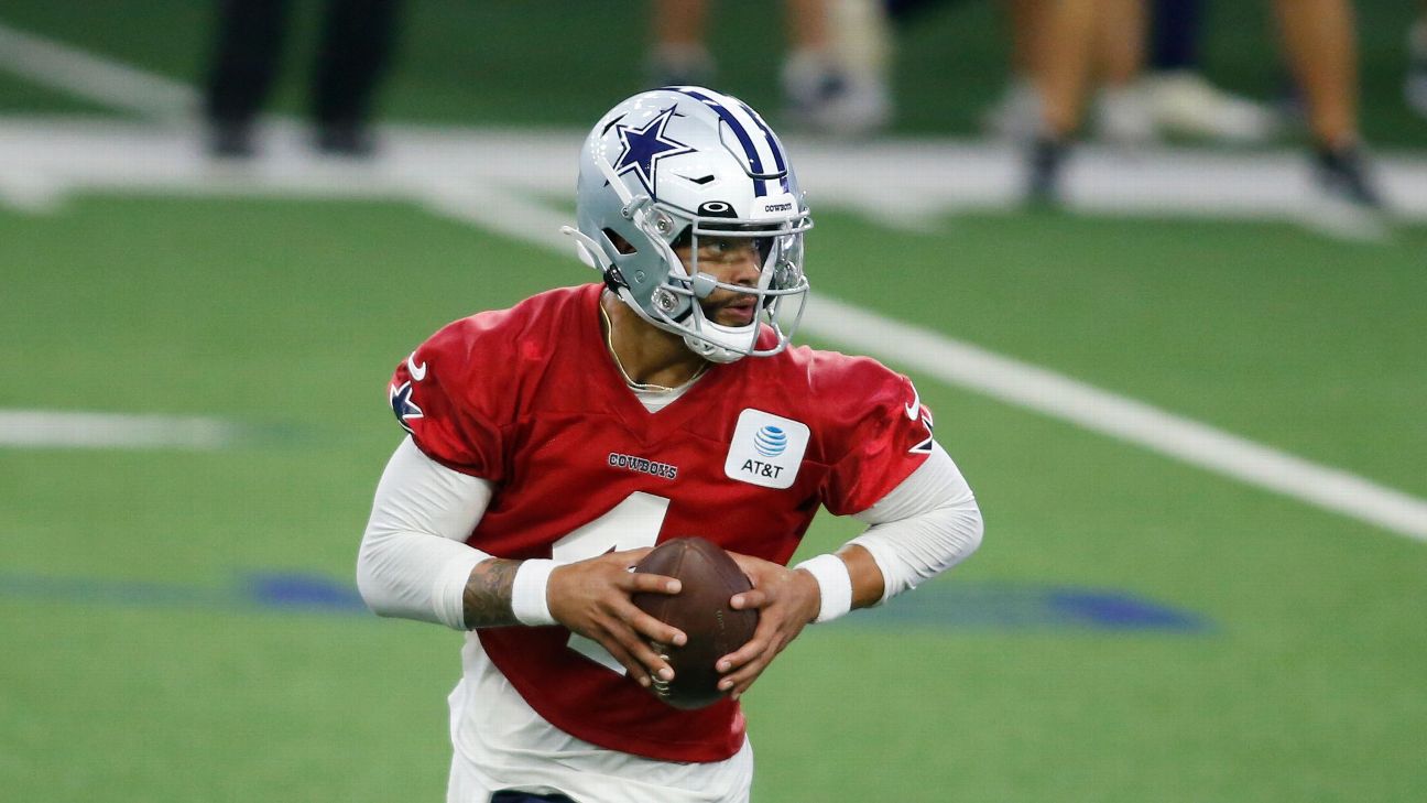 Photos: Looking good, Dak! Prescott, Cowboys practice during OTAs