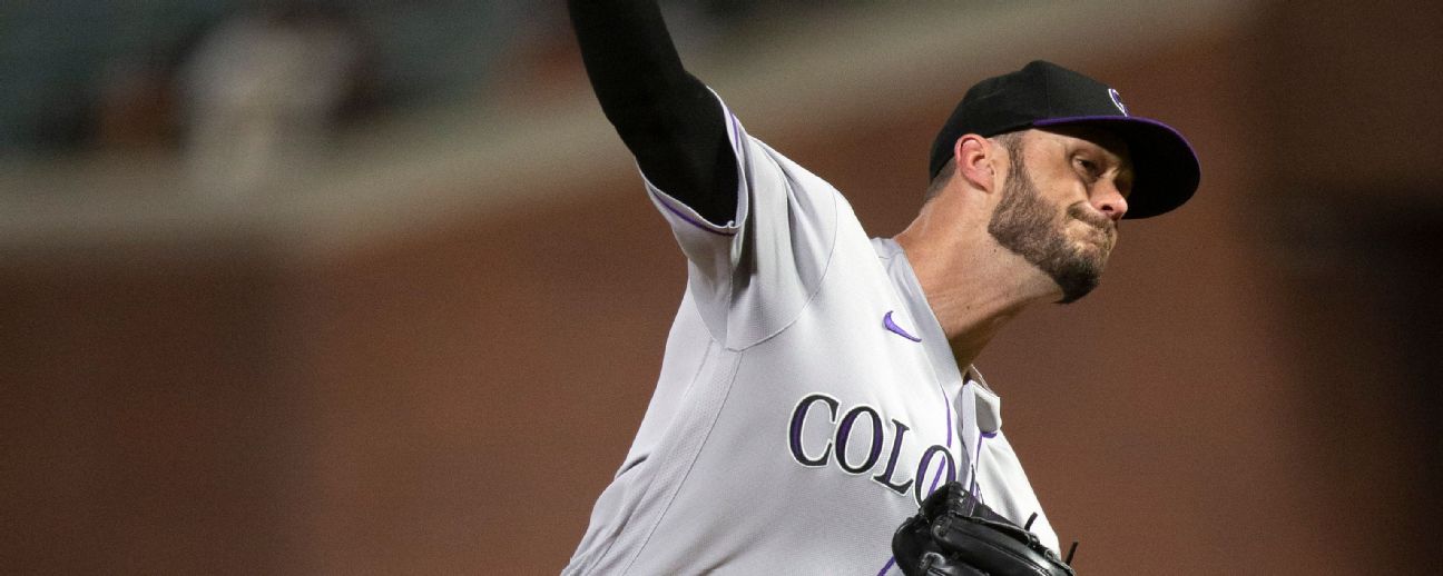 Tyler Kinley, Rockies' top reliever, likely out for rest of season, Sports