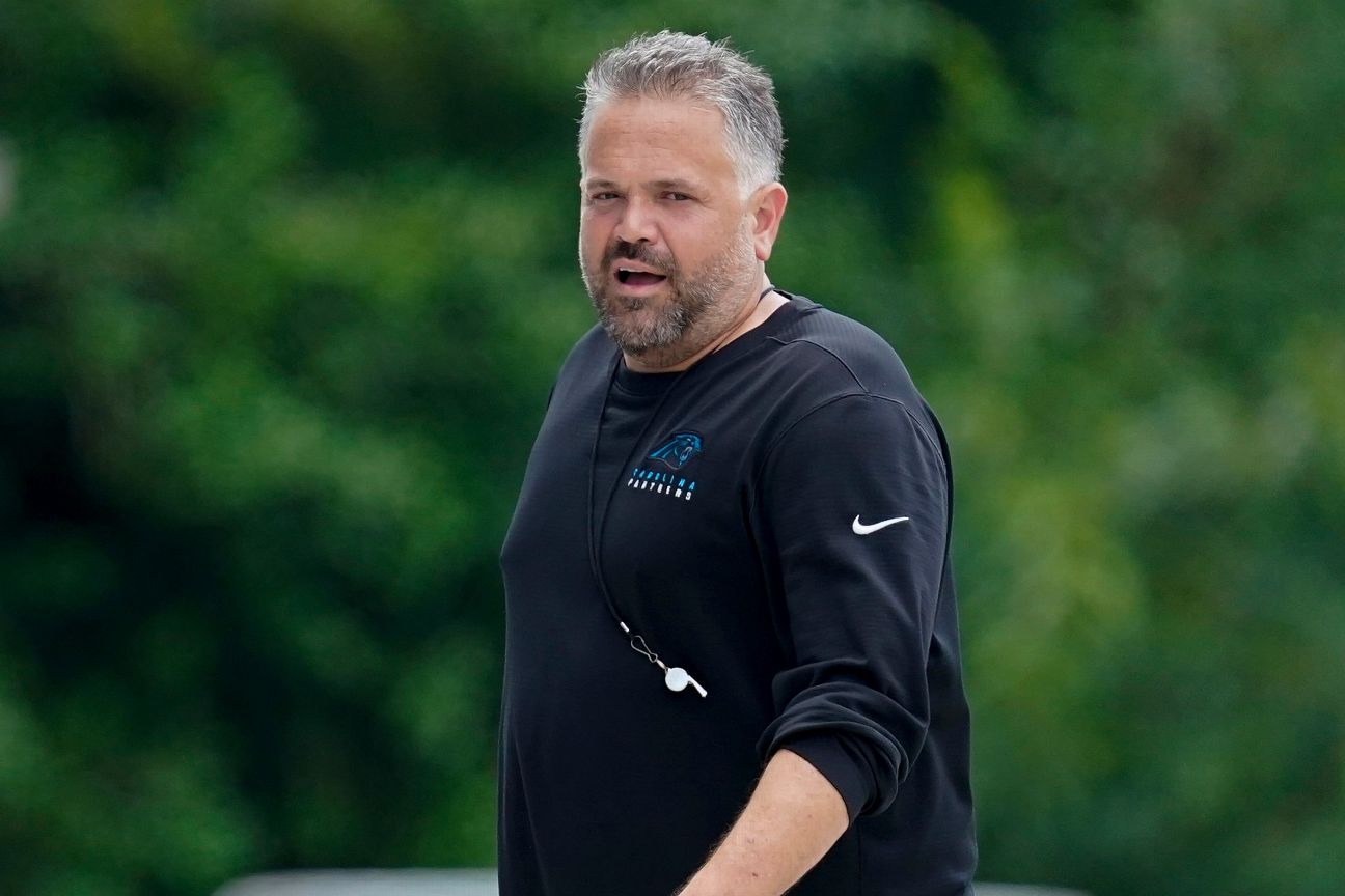 Rhule: QB battle will result in wins for Panthers