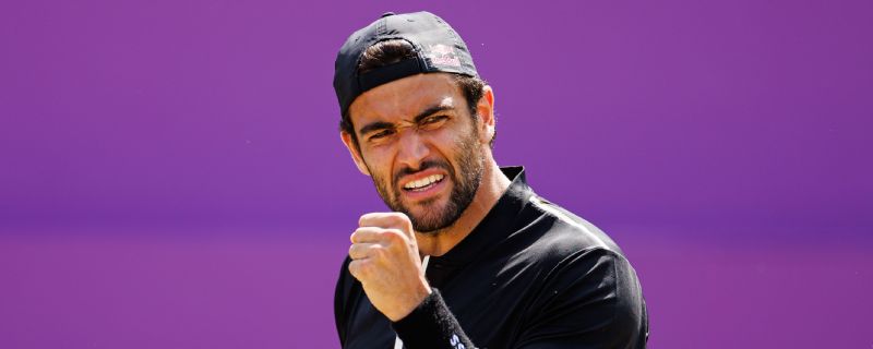 Defending champ Berrettini into Queen's semi