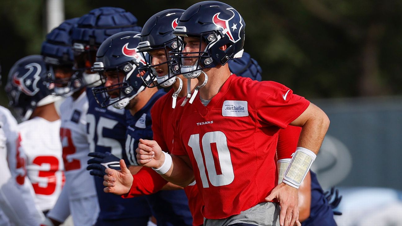 Davis Mills officially named Houston Texans' starting QB for