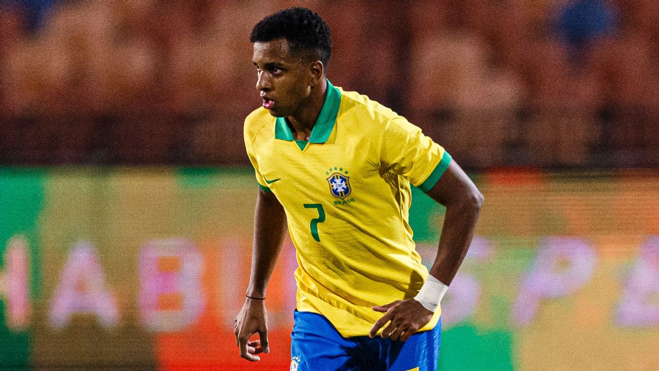 Rodrygo: Neymar wants me to take Brazil's No. 10 shirt from him - ESPN