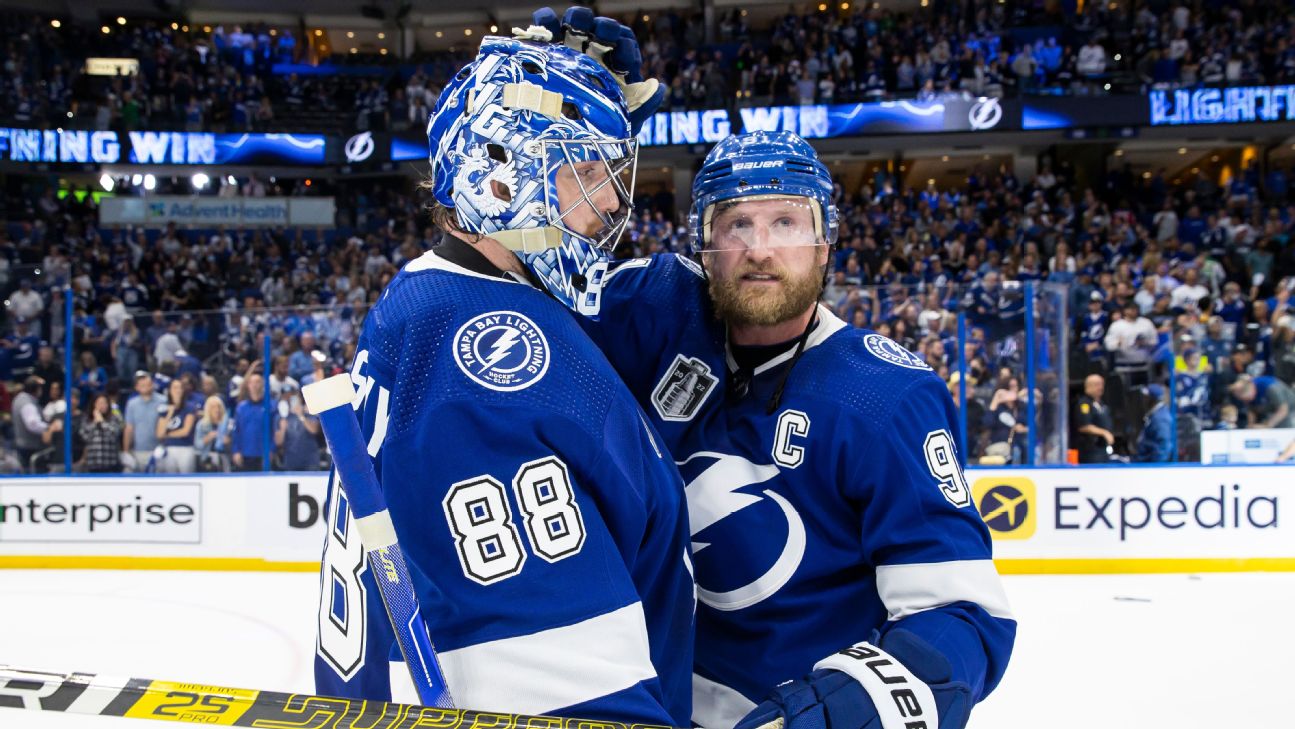 Out to dry': NHL champion Lightning in 2-0 hole to Avs