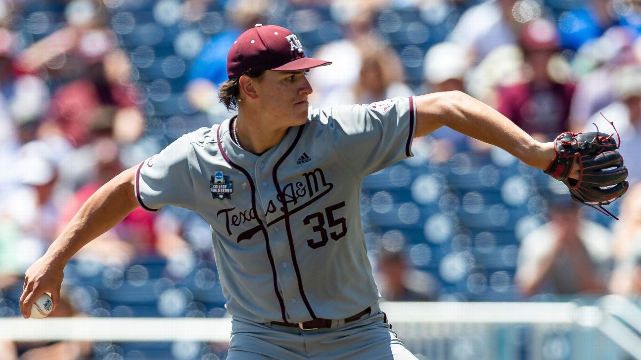 Texas A&M Aggies 2022 NCAA Men's Baseball College World Series