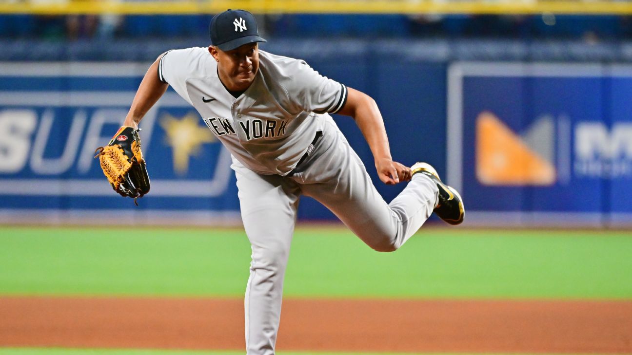 Yankees put Wandy Peralta on IL with triceps strain, ending season