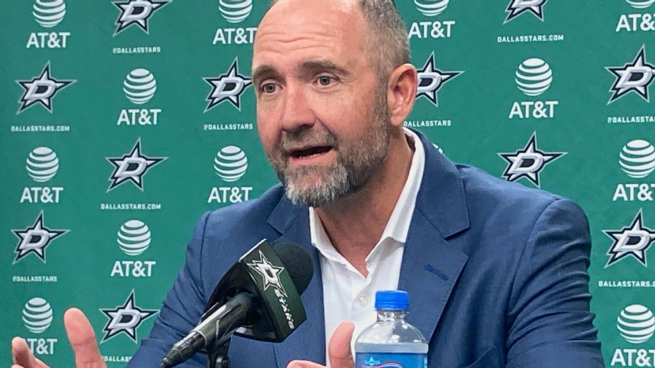 New Dallas Stars coach Peter DeBoer 'getting excited again' a month removed  from losing job with Vegas Golden Knights - ESPN