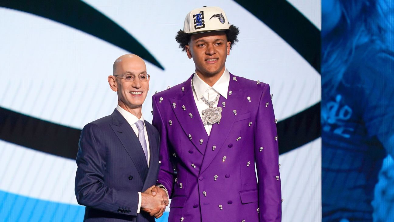 Orlando Magic make Duke's Paolo Banchero No. 1 pick in 2022 NBA