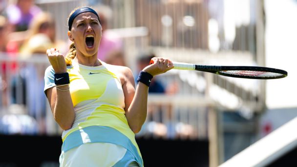 Kvitova to face Ostapenko in Eastbourne final
