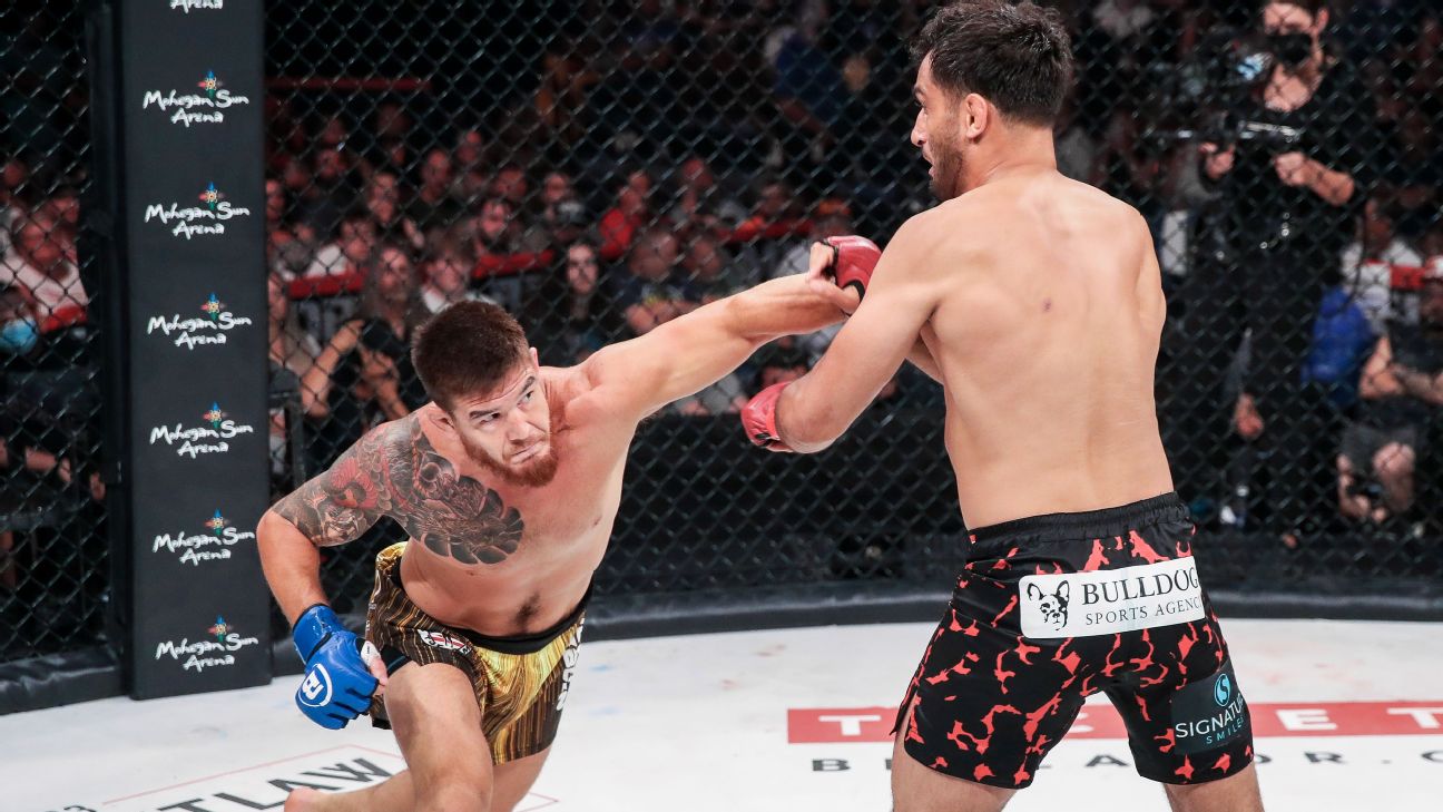 Johnny Eblen captures Gegard Mousasi's Bellator middleweight