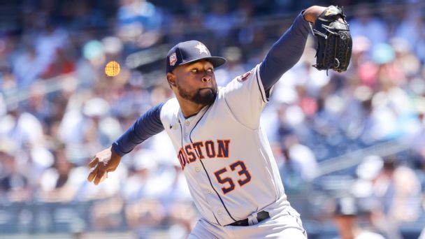 Follow live: Astros' Javier working on no-hitter vs. Yankees thumbnail