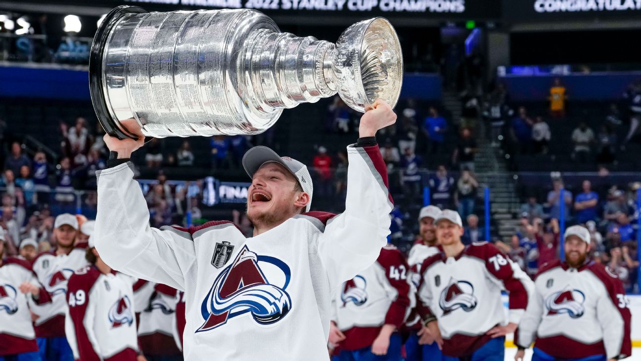 Colorado Avalanche win first Stanley Cup since 2001 with Game 6 comeback; Cale Makar awarded Conn Smythe Trophy