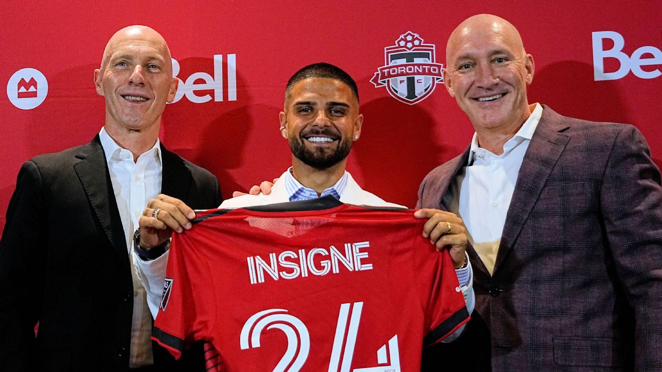 Toronto's Insigne: No pressure as MLS top earner