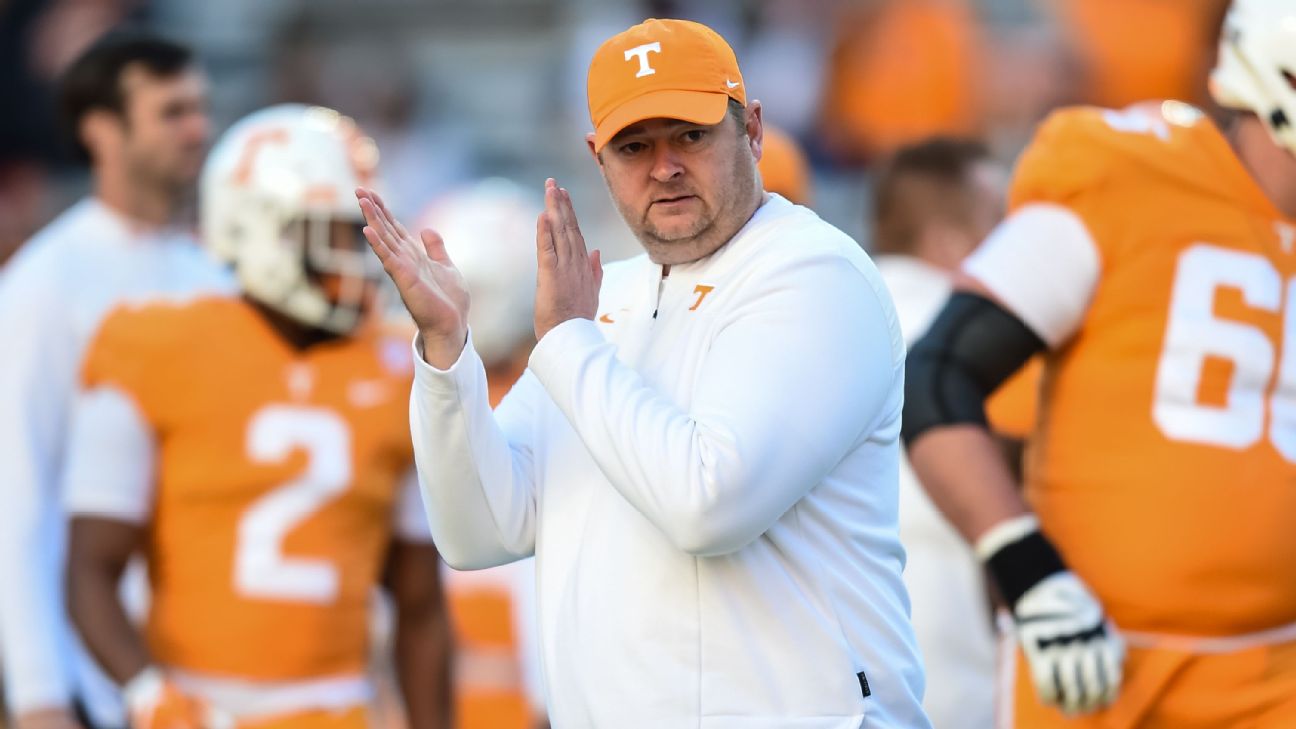 Josh Heupel has turned around the Tennessee Volunteers football program in just two seasons as head coach.