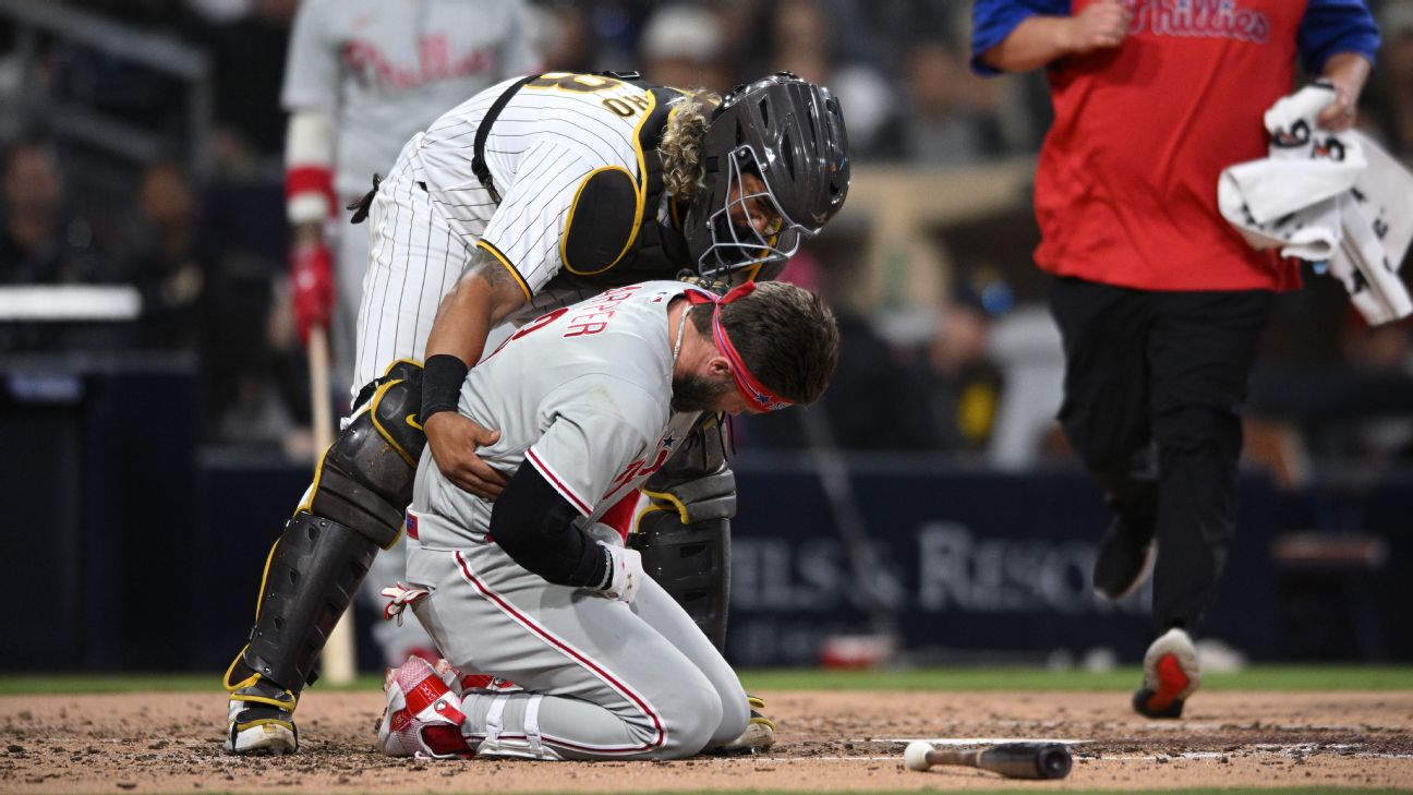 Philadelphia Phillies' Bryce Harper to have surgery on broken left thumb -  6abc Philadelphia