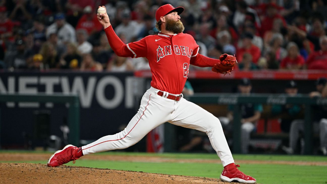 Los Angeles Angels RHP Archie Bradley out after fracturing elbow in