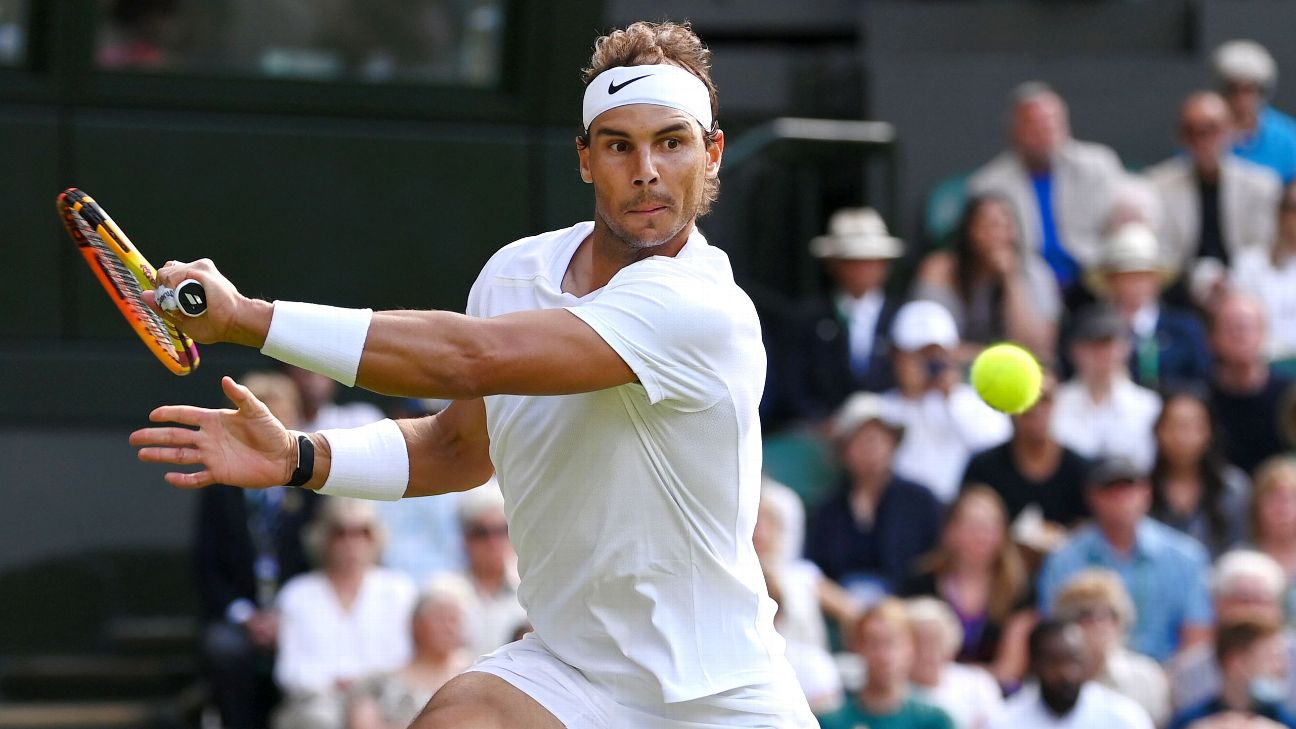 Nadal fourth all-time with 307th Slam match win