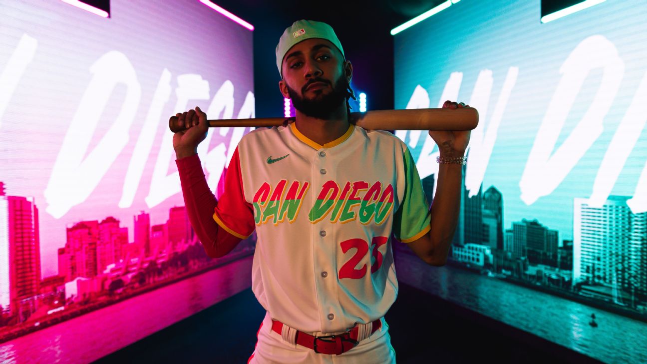 San Diego Padres unveil colorful City Connect uniforms