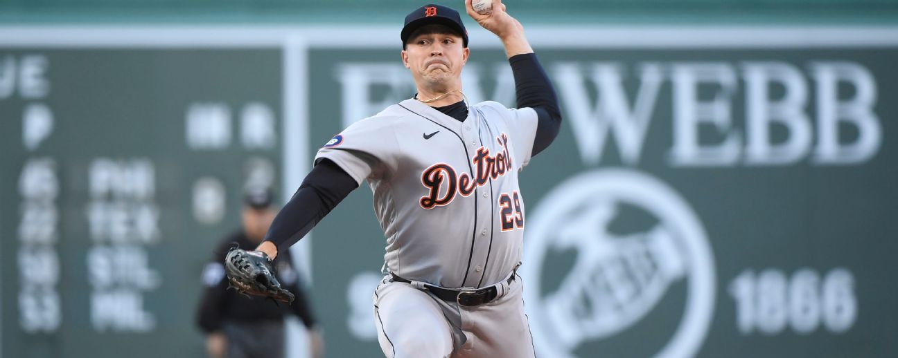 Pitcher Tarik Skubal returns for Detroit Tigers after 11-month