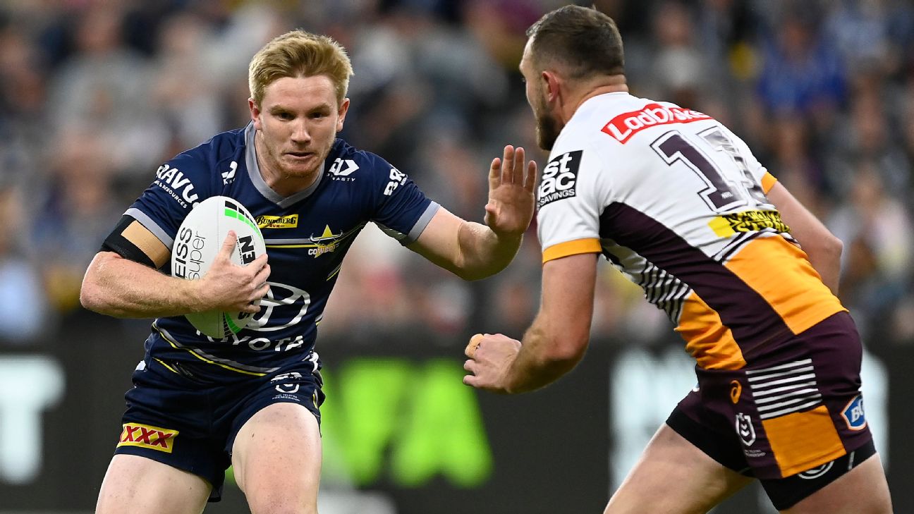 NRL 2023: Scott Drinkwater try seals North Queensland Cowboys golden point  win vs Penrith Panthers, score