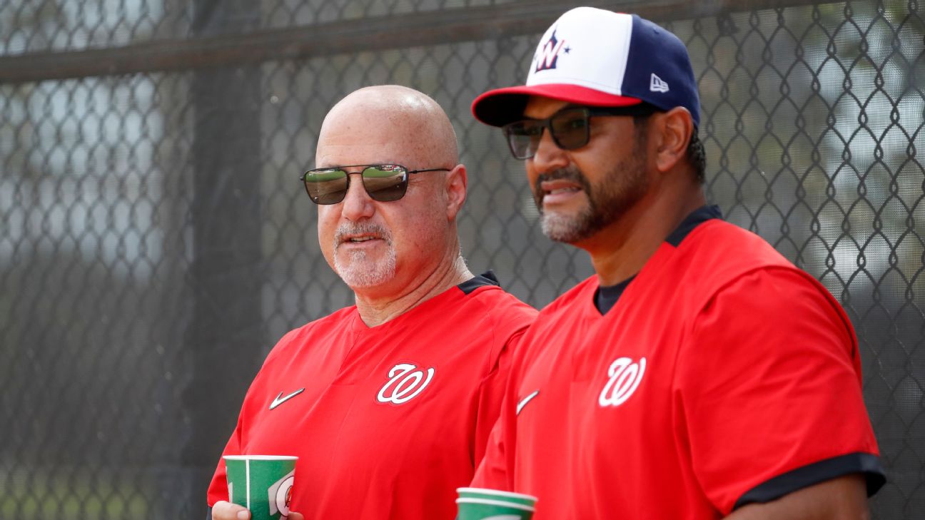 Nationals pick up options on general manager Mike Rizzo and manager Dave  Martinez for 2023 